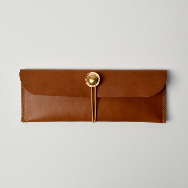 Leather discount pouch clutch